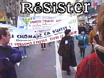 Manifestation de chmeurs